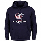 Men's Columbus Blue Jackets Majestic Big x26 Tall Critical Victory Pullover Hoodie - Navy Blue,baseball caps,new era cap wholesale,wholesale hats
